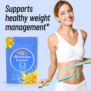 Factory customization Metabolism Gummies with Gynostemma Pentaphyllum <b>Supplement</b> Supports Healthy Weight Management Gummies - Product Image 6