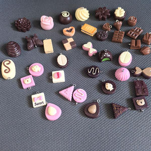 Charmes <span class=keywords><strong>de</strong></span> luxe <span class=keywords><strong>en</strong></span> résine miniature <span class=keywords><strong>en</strong></span> forme <span class=keywords><strong>de</strong></span> nourriture, <span class=keywords><strong>chocolat</strong></span> <span class=keywords><strong>en</strong></span> forme <span class=keywords><strong>de</strong></span> biscuit avec crochet, accessoires coréens, pour bracelets, vente <span class=keywords><strong>en</strong></span> gros, <span class=keywords><strong>en</strong></span> vrac - Product Image 4