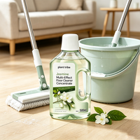 Nettoyant concentré multi-usages pour sols Jasmine, parfum frais, décontamination, liquide de nettoyage ménager brillant