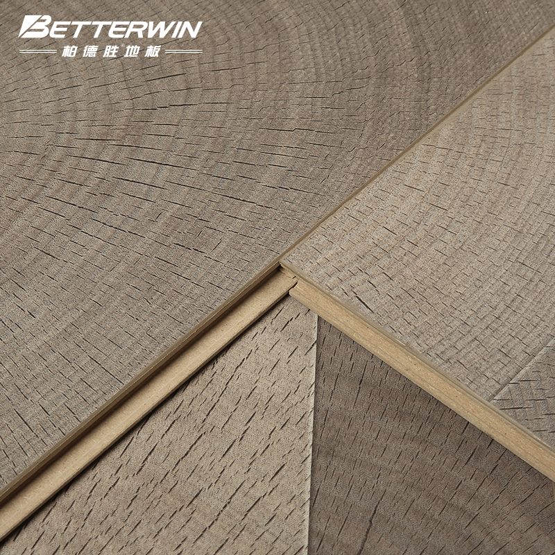 Múltiple de diseños matt pintado U-Ranura de madera laminado