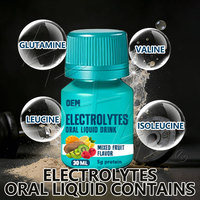 Liquide Oral Électrolytique en Petite Bouteille Adapté aux Enfants - Saveur Fruitée - Hydratation Douce pour les Enfants - Soulagement de la Déshydratation