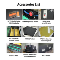 YIXIANG UE USA STOCK Boîte V2 Kit DIY Batterie 48V 280Ah avec Aérosol Extincteur Boîtier DIY Batterie LiFePO4 280Ah