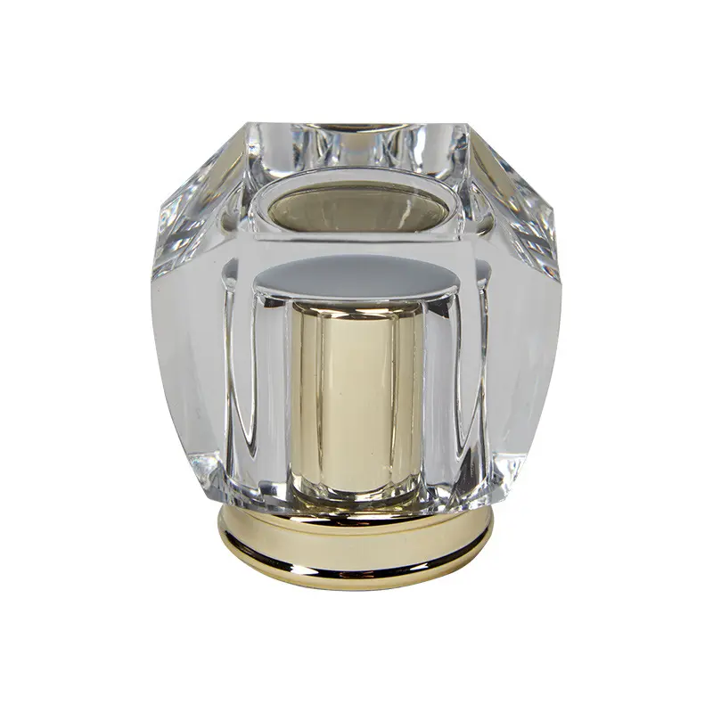 Acrylic perfume cap Transparent glass essential oil emulsion cosmetic bottle lid factory