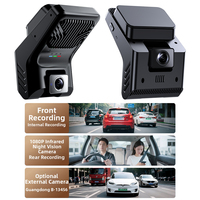 Caméra de tableau de bord 3 canaux 4G DMS GPS ADAS AI pour voiture, enregistreur de conduite 4K WiFi GPS avec surveillance de stationnement 1080P DVR