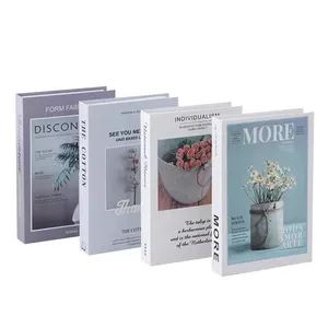 AHMH 2022 hot sale decorative books home decor fashion Model of book decoration for home