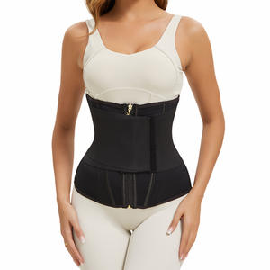 Gaines personnalisées colombiennes post-chirurgie sablier façonnage <span class=keywords><strong>Fajas</strong></span> Cinturilla Nylon taille formateur pour les femmes post-partum gaines - Product Image 3