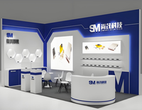Stand de Exhibición Portátil Fácil de Montar, Estructura de Madera Reforzada con Hierro, Personalizable, Instalación Rápida, Económico, 4-5 m de Altura