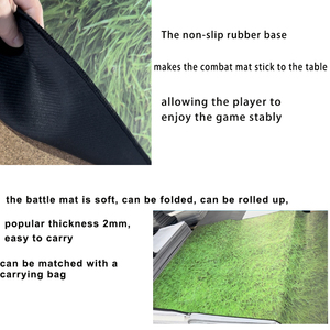 Tappetino da Gioco Personalizzato di Grandi Dimensioni - Ecologico, Sicuro e Confortevole, Piatto Senza Pieghe, Facile da Mantenere con Borsa - Product Image 2