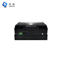 Computadora Industrial Intel LGA1151 2 DDR4 VGA HD 4K Display 4 RS232 422 485 COM 6 LAN 4 POE 15W PCIe 3.0 X16 DC 9V-36V DIN Rail