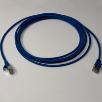Kabel Ethernet DTECH DT-CAT8-B Cat8 RJ45 LSHZ 2000MHz F/FTP Patch Cord untuk Router PC
