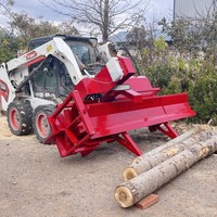 Fendeuse de bûches hydraulique horizontale YHT 30T pour tracteur et chargeuse compacte, pour usage forestier