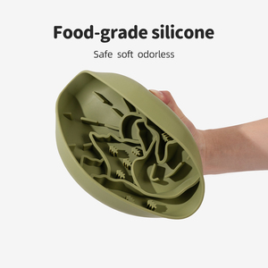 Tazón de Alimentación Lenta para Perros ROKI, Personalizado, Elegante, Portátil, Impermeable, con Diseño de Animales, Libre de BPA, de Silicona - Product Image 5