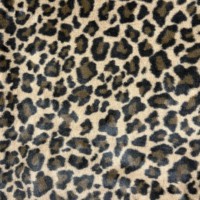 Tissu doux à motif animal imprimé sur mesure, fausse fourrure de lapin pour couverture de bébé, vêtement, jouet, usage domestique