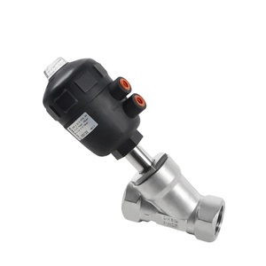 Vente de liquidation B2B COVNA : Vanne pneumatique à siège incliné en acier inoxydable série HKl7 - Product Image 1