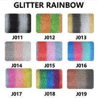 Rouleau de vinyle thermocollant à paillettes arc-en-ciel, film iridescent pour t-shirts, vêtements, vêtements de sport, vêtements personnalisés Renli