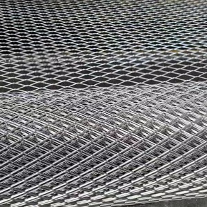 Galvanized Expanded <b>Metal</b> Mesh Ceiling <b>Panels</b> Industrial Filtration <b>Screen</b> Decorative <b>Metal</b> Net - Product Image 4