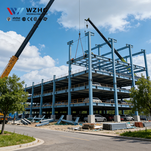 Automated Steel Parking Tower Mechanized car Park Building With Equipment Mounting Points Robotics-ready Space Efficiency Max - Product Image 1