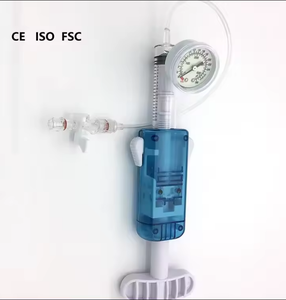 Dispositivo de Inflado de Balón Médico PTCA, Juego de Bomba de Presión para Catéter de Angioplastia, Kit de Cifoplastia Veterinaria, Kit PKP - Product Image 2