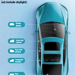 Automotive Rear <b>Window</b> Film <b>Light</b> Tint 28% VLT Privacy Protection Blocks 54% Solar Energy - Product Image 6