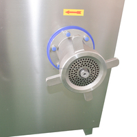 Broyeur à viande congelée entièrement automatique, en acier inoxydable 304, haute capacité, équipement industriel, 200-500 kg/heure