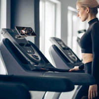 Support de téléphone magnétique double face multifonctionnel pour chariot de golf, 360° °   Support magnétique réglable N52 ultra-résistant pour la salle de sport et le bateau