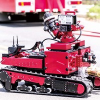 Robot Pemadam Kebakaran dan Pemadam Api dari Baja Tahan Karat untuk Kebakaran Kelas A dan Perlindungan Kebakaran Bandara