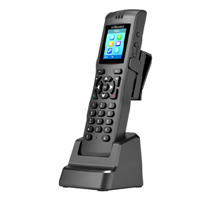 Téléphone IP <span class=keywords><strong>portable</strong></span> Flyingvoice FIP16Plus : Clip de ceinture intégré, Wi-Fi double bande 2,4G et 5G, 2 lignes SIP, écran couleur 1,8 pouces, mobile - Product Image 1