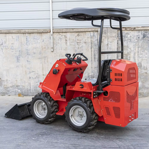 Precio de fábrica Raide on Loader Wheel Mini Crawler Skid Steer Loader Asentado Skid Steer Loader - Product Image 4