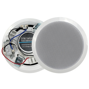 Chất lượng cao 6-inch ABS cho <span class=keywords><strong>Bluetooth</strong></span> Loa trần 8Ohm Trở kháng <span class=keywords><strong>10watts</strong></span> full-ranage cho rạp hát tại nhà và hội nghị sử dụng - Product Image 6