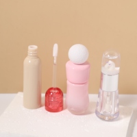 Jialin – Tubes miniatures de luxe personnalisés et uniques de 3 ml pour brillant à lèvres, contenants pour baume à lèvres, emballage cosmétique pour le maquillage des lèvres et la recharge