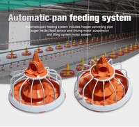 Nouveaux Distributeurs d'Aliments et d'Eau Entièrement Automatiques en Plastique PP pour Animaux, pour Poulets de Chair, Canards et Exploitations Avicoles, Garantie 1 An
