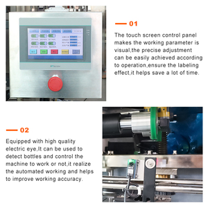 Tốc độ cao hoàn toàn tự động thu nhỏ tay áo nhãn Máy Bôi Thu nhỏ tay áo máy dán nhãn - Product Image 3