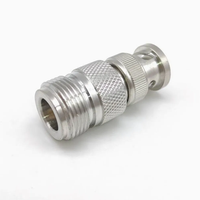 Adaptateur de connecteur coaxial RF BNC mâle vers N femelle