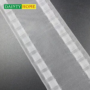 Transparent Nylon Three Pinch Curtain Heading Tape Wholesale Supplier