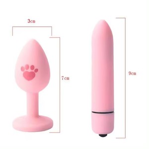 Vente chaude <span class=keywords><strong>Chat</strong></span> Griffe Motif Silicone Anal Plug Avec Cristal Bijoux Lisse Butt Plug Anal Adulte Sex Toys Pour Hommes <span class=keywords><strong>Gay</strong></span> Femmes - Product Image 4