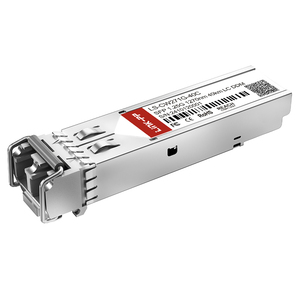 Duy nhất chế độ 1270nm-1610nm 1 gam CWDM SFP mô-đun 40km DDM kép LC SMF thu phát quang - Product Image 2