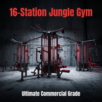 Machine d'entraînement de force commerciale multifonction intégrée à 16 stations pour un entraînement complet du corps, équipement de gym pour l'entraînement en salle