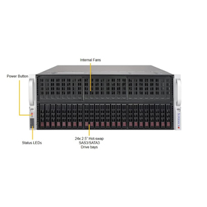 Supermicro superserver 4028gr-tr 4028gr-tr2 4029gp-tnrt 4029gr-trt2 6 8 10 GPU trường hợp máy chủ - Product Image 2