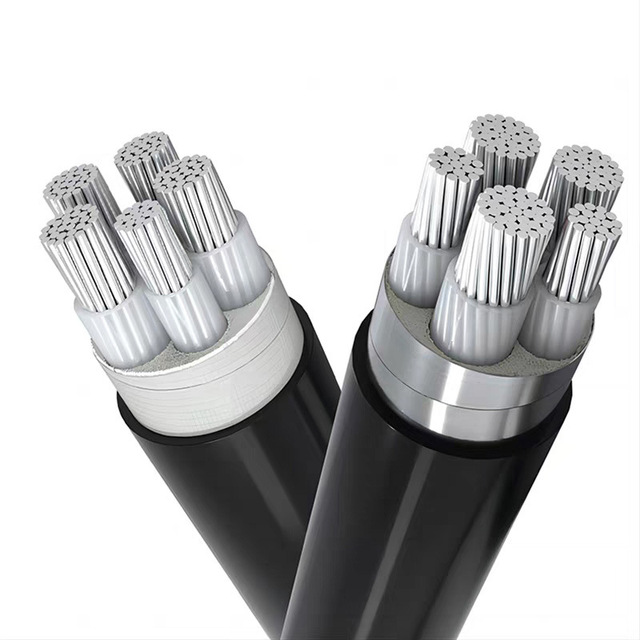 Aluminum Overhead 3-Phase Power Cable Insulation PVC 0.6/1kV 25/35/70/95mm² Power Cables Product