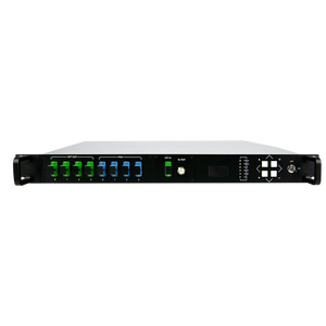 <span class=keywords><strong>Amplificateur</strong></span> <span class=keywords><strong>optique</strong></span> EDFA professionnel UT-King UT-EY-4 à 4 ports, double pompe, 1550 nm, 19-23 dBm, SC APC WDM FTTR FTTH, garantie 1 an - Product Image 1