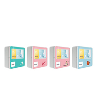 Distributeur automatique de serviettes hygiéniques mural personnalisable, écran LCD 22 pouces, certifié CE, options de paiement multiples, code QR