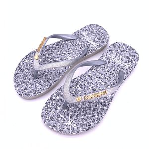 Chanclas de lujo con purpurina dorada para niñas, <span class=keywords><strong>sandalias</strong></span> de la mejor calidad - Product Image 6