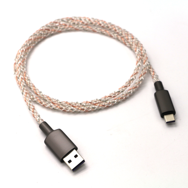 Factory Outlet Luminous Data Cable USB A to Type C Fast Charging Data Cable LED Light USB Charging Cable for Mobile Phone