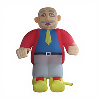 Abuelo Inflable Gigante para Exhibición Comercial