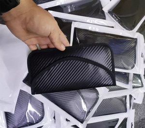 Thời trang Faraday lồng chống theo dõi Pouch chìa khóa xe Fob trường hợp điện thoại RFID chặn tín hiệu túi vành đai bảo vệ Key Fob điện thoại - Product Image 2