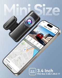 Cámara para Coche Redtiger Distributor F9 <span class=keywords><strong>Lite</strong></span> 4K, Cámara Frontal con Monitor de Estacionamiento 24H, Control por Aplicación, GPS, WiFi, Mini Cámara Oculta para Vehículos - Product Image 5