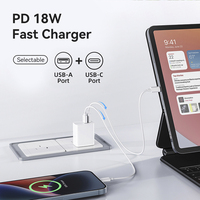 Produits tendances Chargeur rapide PD 18W Adaptateur secteur Chargeur Type C pour iPhone Oraimo