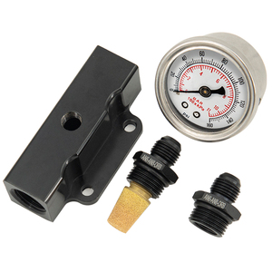 高品質 K シリーズ ブラック改造燃料レール オイルレール ホンダ/アキュラ K20-K24 エンジン用 6フィッティング付き - Product Image 4