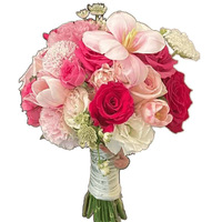ODIS - Bola de Flores Artificiales de Rosa de Alta Calidad Personalizada para Decoración de Bodas
