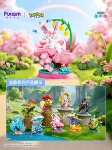 Funism Leisure Bar Eevee Pokémon Blind Box PVC Figurine Pikachu à l'échelle 1/12 avec emballage d'origine - <span class=keywords><strong>Jouet</strong></span> de collection - Product Image 5